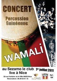 Concert les Percussions Wamali Concert les Percussions Wamali