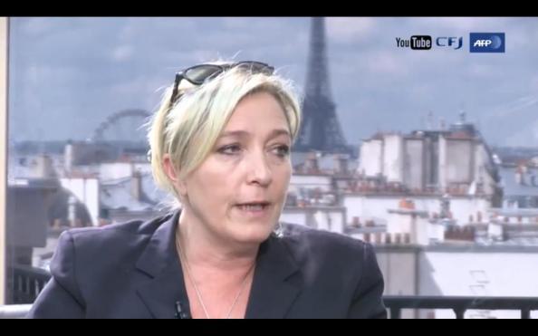 Marine Le Pen encore dans les bas-fonds !