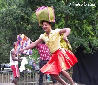 Le Cirque Mandingue danse Foté Foré au Festival Solstice