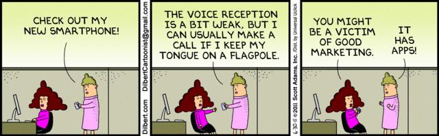 TransBlogExpress 14 : outils SEO et SMO, fun digital, Google-, un job avec Twitter… Dilbert.com