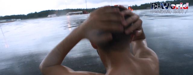 La Douche américaine ... sponsorisée par Bob L'Eponge ! La Douche américaine ... sponsorisée par Bob L'Eponge !