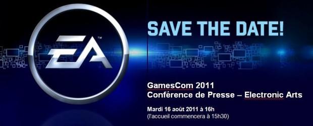 Gamescom 2011 > La date de la conférence Electronic Arts