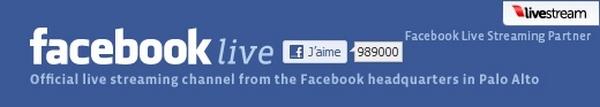 Agenda : Suivez le Facebook live