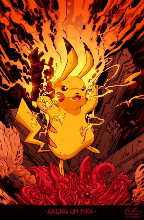 pikachudevil-500x762 Un mashup de super héros