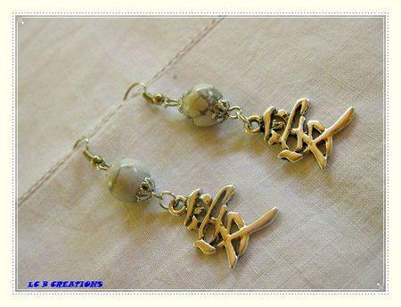 Des bijoux sous le signe de l'amour (symbole chinois) BO ZEN SIGNE CHINOIS 1