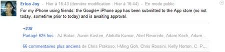 Googleplusappstore Google+ : Le réseau social made in Google, bientôt sur l’AppStore