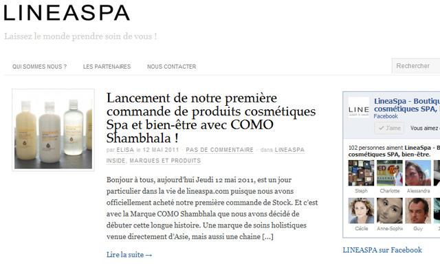 Focus sur Lineaspa.com, un e-commerçant nouvelle génération