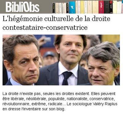 L'hégémonie culturelle de la droite contestataire-conservatrice