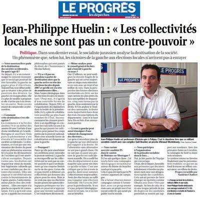 Jean-Philippe Huelin : « Les collectivités locales ne sont pas un contre-pouvoir »