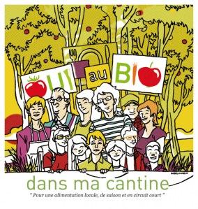 visuel-oui au bio dans ma cantine Colloque « Oui au Bio Dans Ma Cantine » à l’Assemblée Nationale