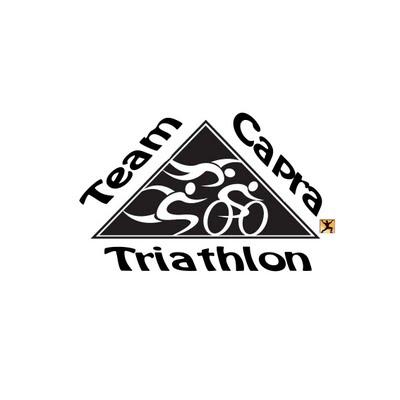 Tout beau, tout chaud, le logo de l'équipe Capra Triathlon