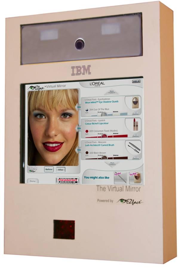 Ezface_kiosk Le point de vente de demain