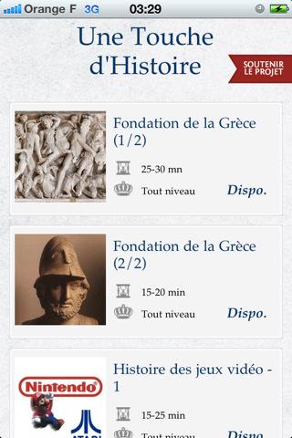 unetouchedhistoire-iphone5 Une Touche d’Histoire maintenant disponible sur iPhone
