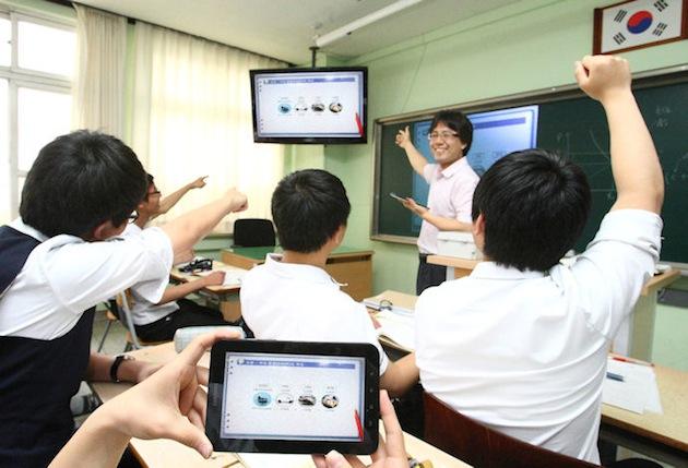 korea_tablet Corée : les tablettes remplaceront les livres scolaires d’ici 2015