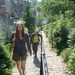 Chimay : la montée des escaliers......pourtant il n'y a pas 400 marches..... P1070666.JPG