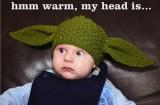 Baby Yoda Beanie 2 160x105 Un bonnet Yoda pour bébé