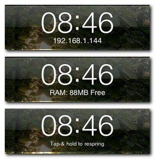 tapclockinfo Nouveau Tweak : TapClockInfo