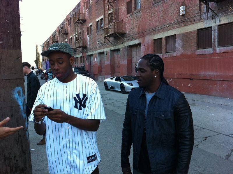 Pusha T featuring Tyler, the Creator – Trouble on my Mind