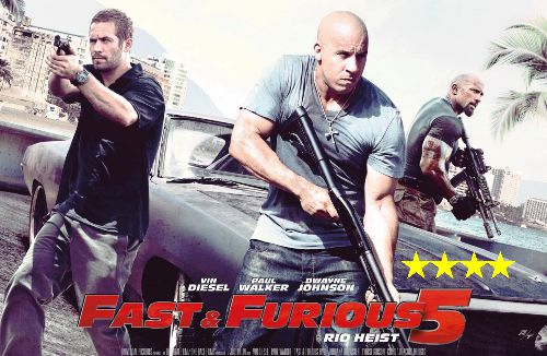 Fast Five avec Paul Walker - Vin Diesel et The Rock