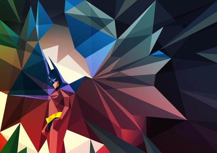 geometric-pop-culture-illustrations-by-liam-brazier-05 Superhéros sous formes géométriques