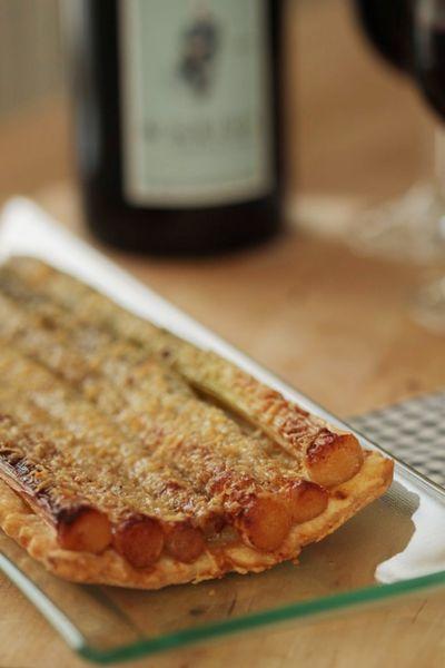 Tarte poireaux crayons Tarte poireaux crayons