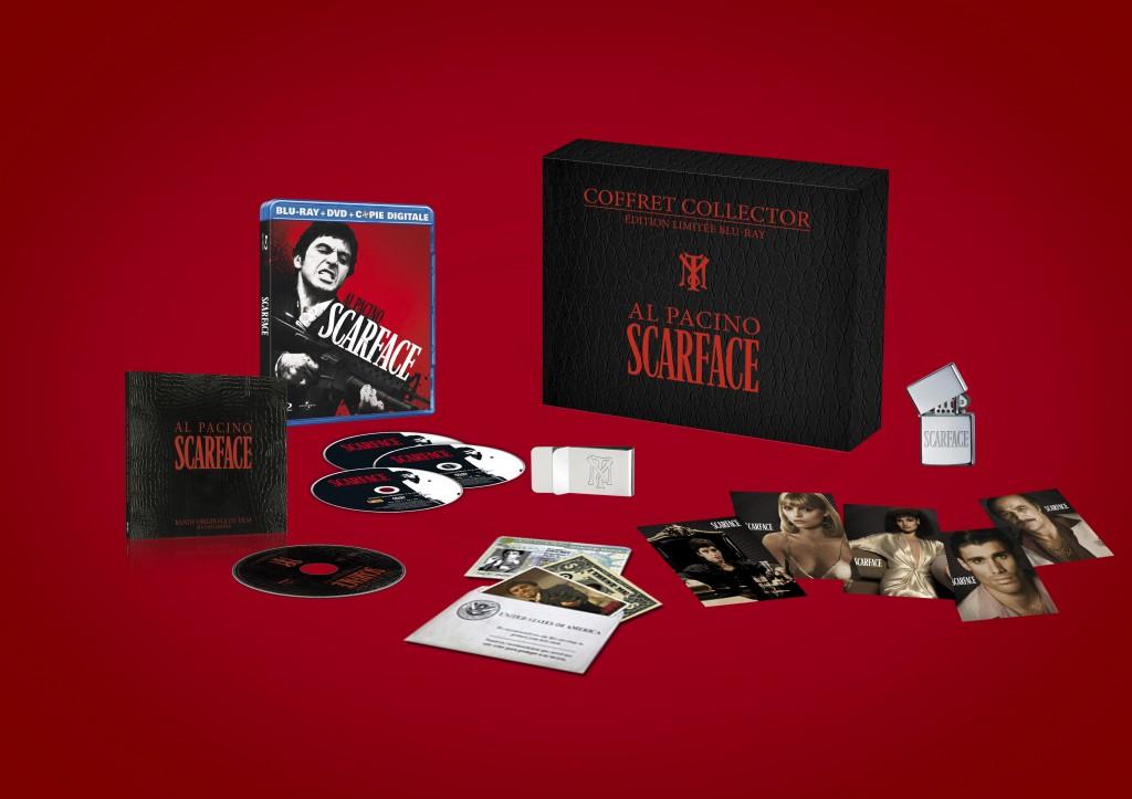 Coffret Scarface collector Sortie événement : Scarface en Blu-ray le 6 septembre 2011 !
