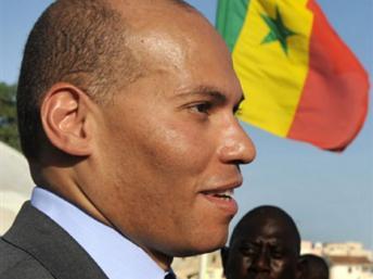 Karim Wade, ministre d'Etat et fils du président sénégalais.