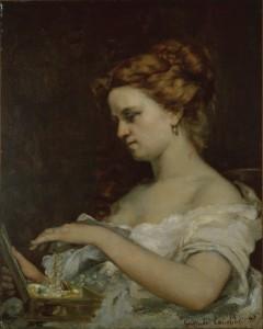 Courbet La femme aux bijoux Exposition « Courbet – Clésinger, œuvres croisées »