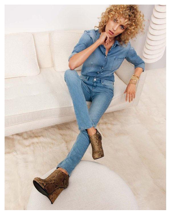  Anja Rubik par Inez Vinoodh pour Giuseppe Zanotti Automne 2011 1