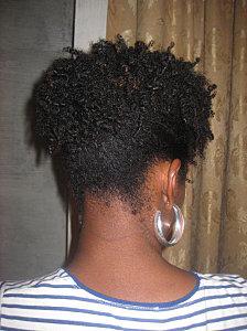 UP DO:twist out et coiffure up do 030