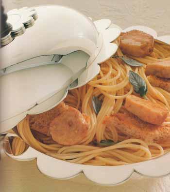 Spaguetti à la moelle et à la sauge