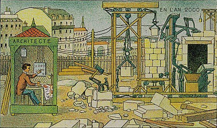 2000 AS SEEN IN 1910 BY VILLEMARD #1 2000 AS SEEN IN 1910 BY VILLEMARD #1