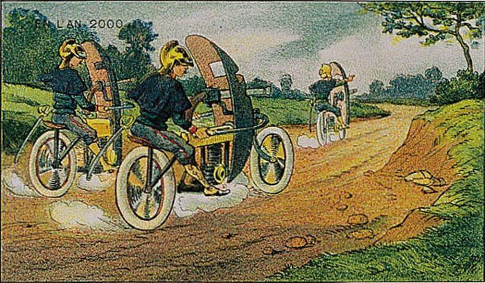 2000 AS SEEN IN 1910 BY VILLEMARD #1 2000 AS SEEN IN 1910 BY VILLEMARD #1