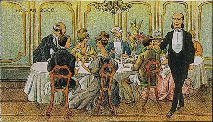 2000 AS SEEN IN 1910 BY VILLEMARD #1 2000 AS SEEN IN 1910 BY VILLEMARD #1