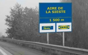 Prochaine sortie: Aire de la sieste Ikea!