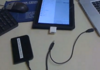 Comment connecter un disque dur externe à un iPad sous un Mac