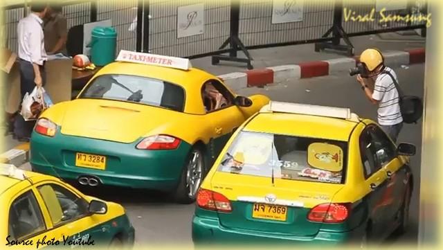 Bangkok : Présentation du Taximeter Porsche Boxster