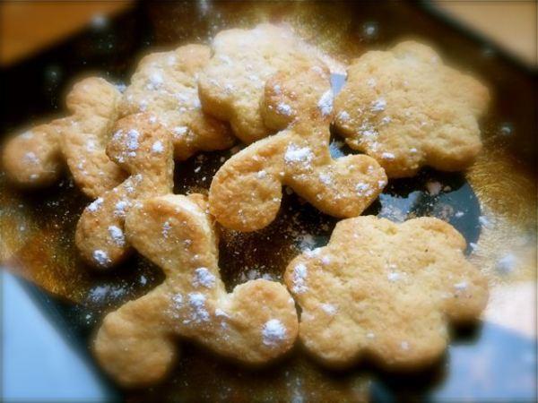 Sablés gingembre au vin blanc - 1 Sablés gingembre, vin blanc