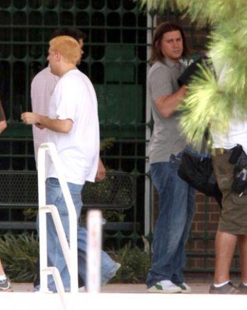 EXCLUSIVE: Stars On The Set Of '21 Jump Street'