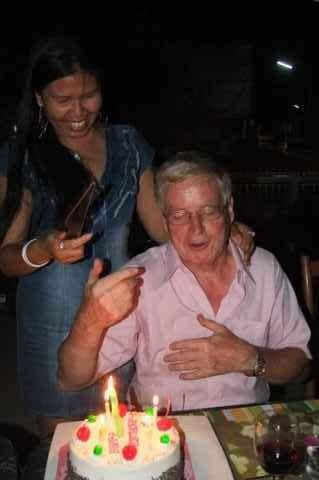 7 juillet. Thaïlande. Udonthani. Anniversaire de Jean-Pierre. DSCF9774