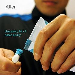 Concept de tube de dentifrice Save Paste