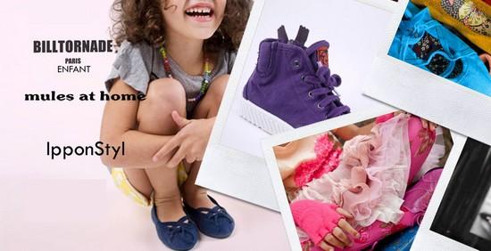 Bill Tornade et Mules at Home - Chaussures enfants en vente privée chaussures enfants