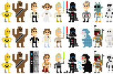 pixel 160x105 Des personnages cultes pixélisés par Andy Rash