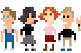 pixel11 160x105 Des personnages cultes pixélisés par Andy Rash