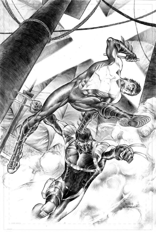eddy-barrows-nightwing2-pencils-oct2011 Nightwing #2 Grayson fait tache