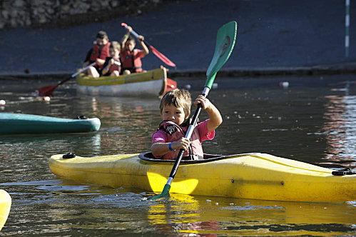 Le village et le programme Kinder aviron
