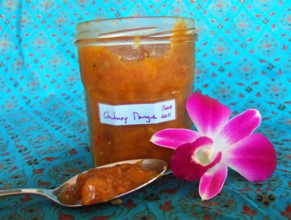 Chutney mangue Chutney mangue et épices