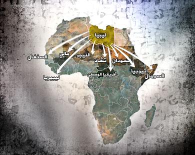 Libye –  Kadhafi, Al Jazeera, l’Afrique et moi.