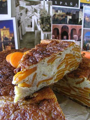 Gâteau à la poêle et tortilla zanahorias 025
