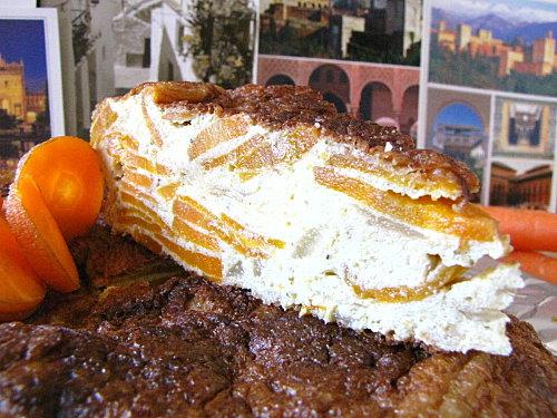 Gâteau à la poêle et tortilla zanahorias 026